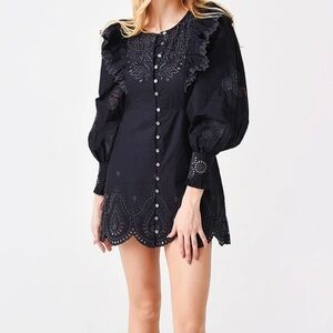 NEW LoveShackFancy Tullia Mini Dress